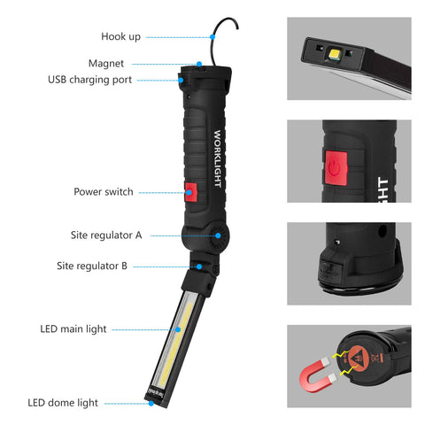 Lmaytech foldable design pictured in compact form for easy storage