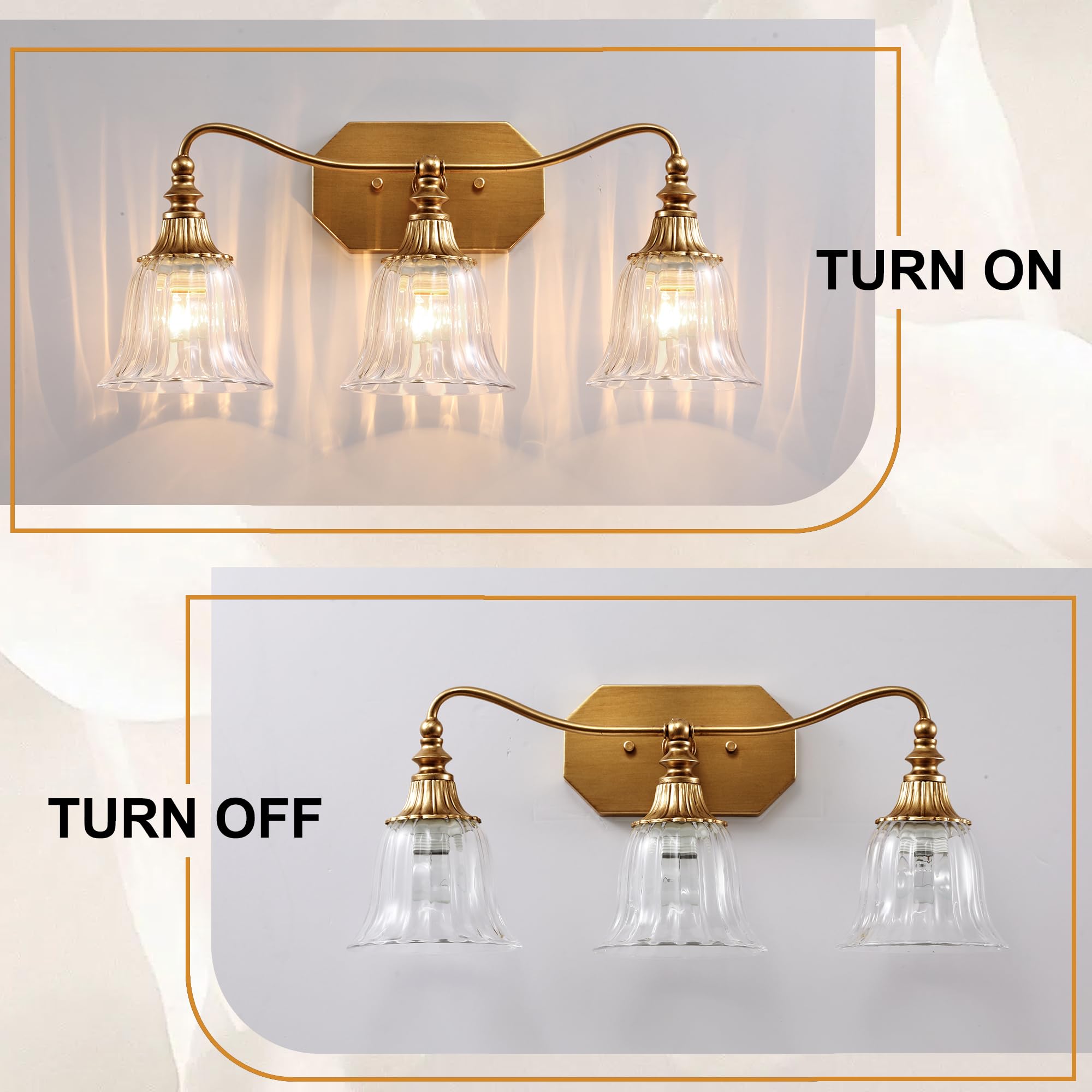 E26 base compatibility supports LED, incandescent, or dimmable bulbs