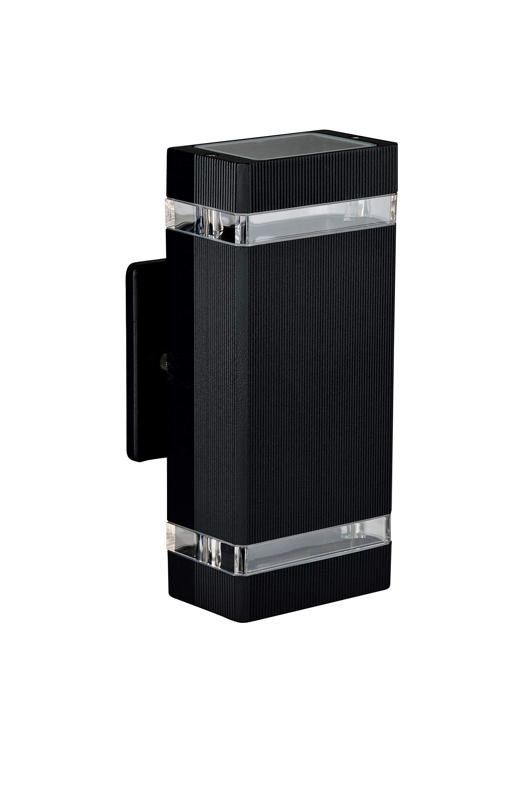 LMP square up-down outdoor wall light 3000K warm light for welcoming exteriors