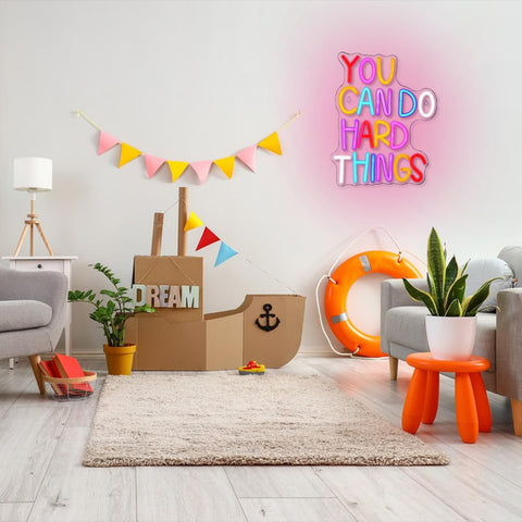 LMSIGNLY neon sign enhancing a room as a stylish decor accent
