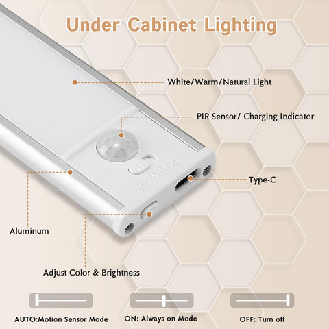 LNRYY 3-color temperatures adapt from task light to ambient glow