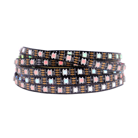 Loamlin WS2812B LED strip in full color for vivid ambient lighting.