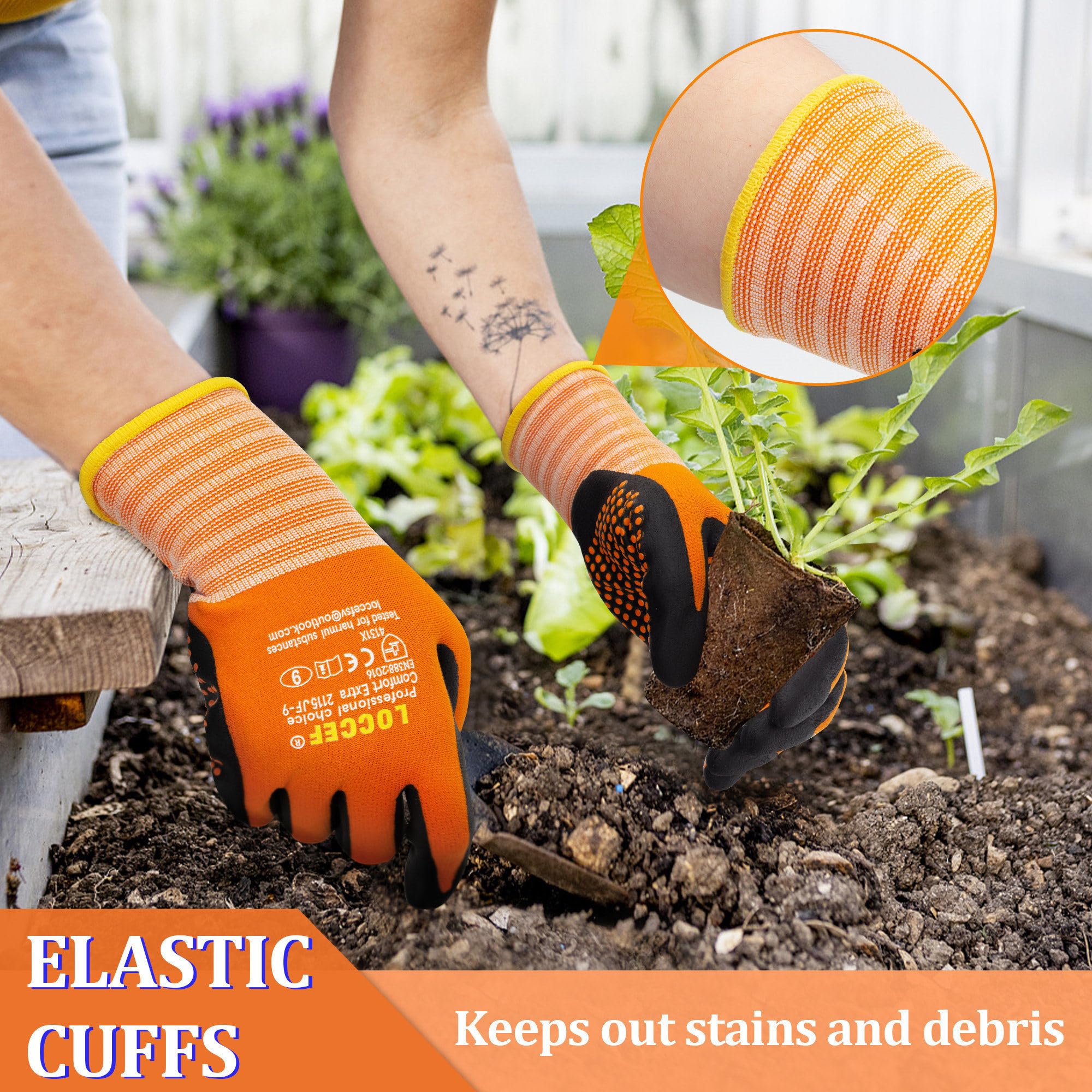 Loccef DIY tool handling with secure grip and dexterity in home projects.