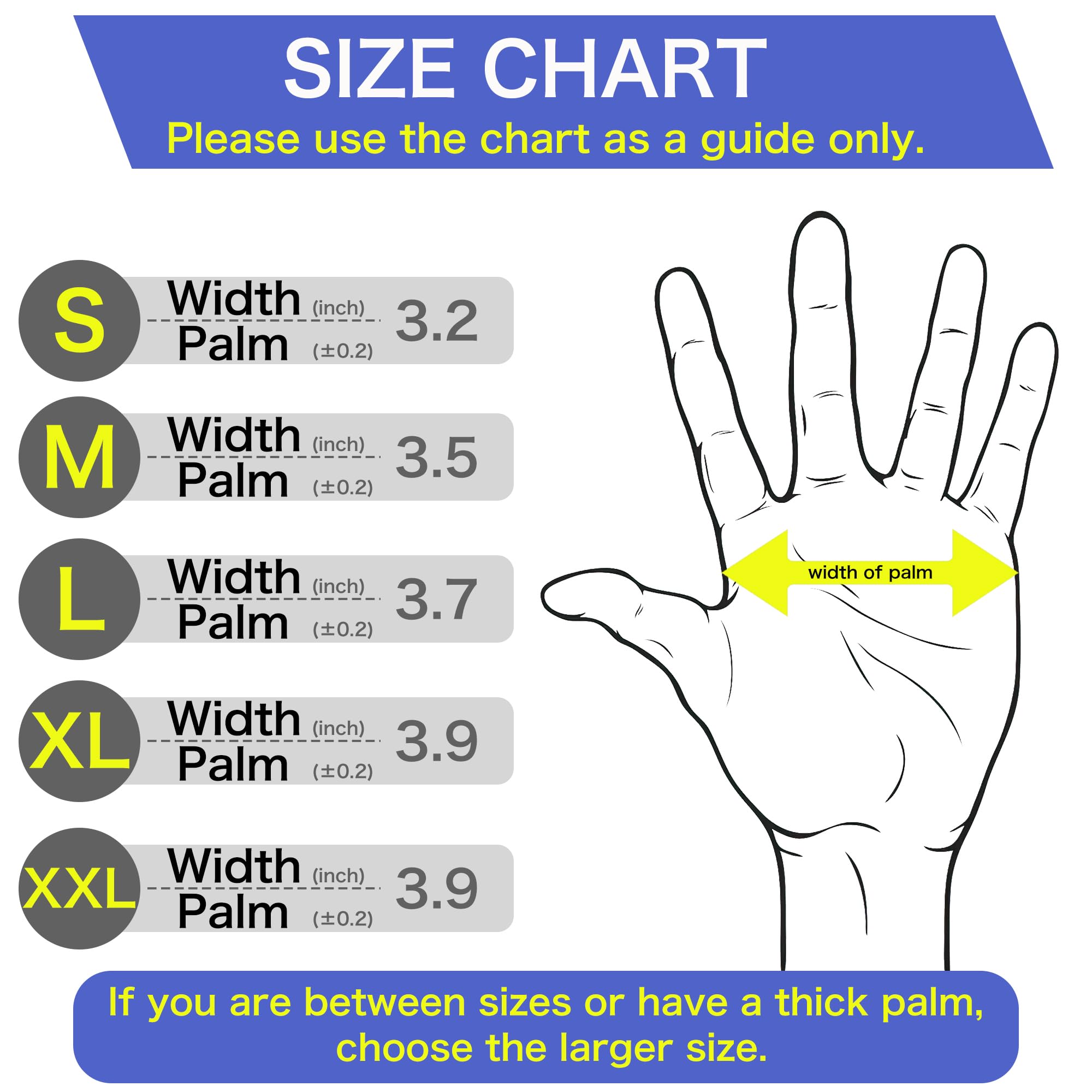 LOCCEF enhanced grip on palms and fingers boosts traction in wet conditions.