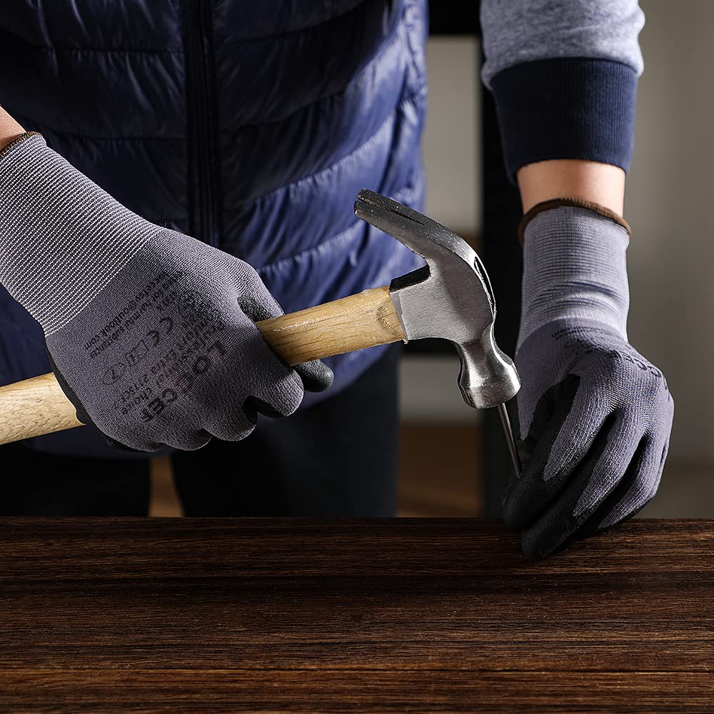 LOCCEF ultrathin breathable design keeps hands cool during long tasks