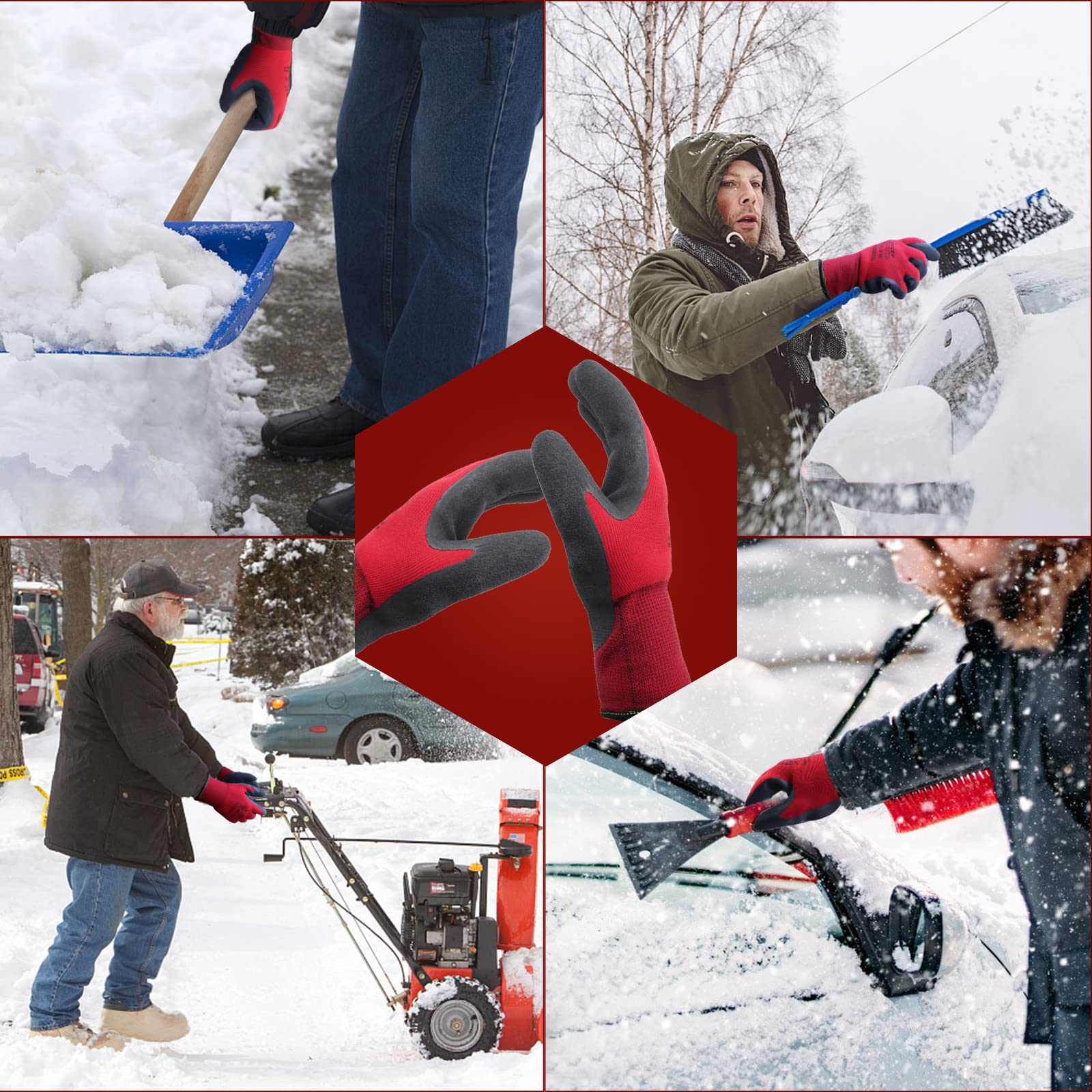 LOCCEF water-resistant gloves help keep hands dry during liquids exposure.