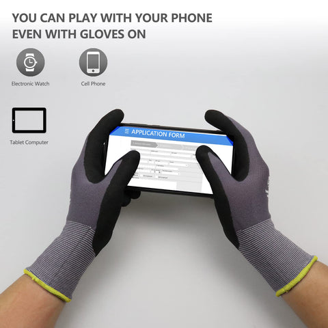 LOCCEF ultrathin breathable design keeps hands cool.