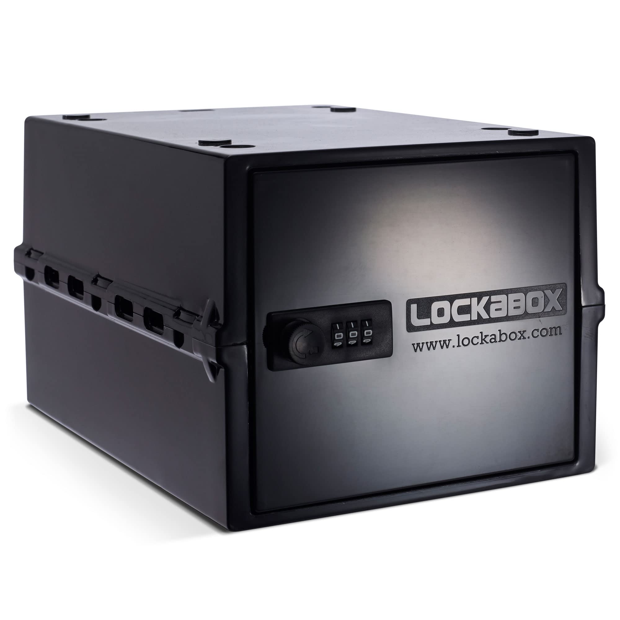Lockabox One compact lock box for secure, space-saving home storage.