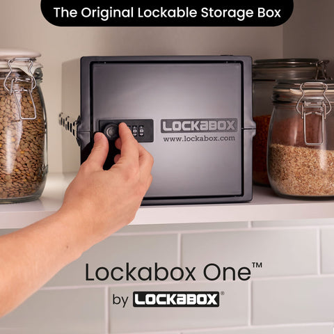 Lockabox One three-digit lock in action, deterring unauthorized access.