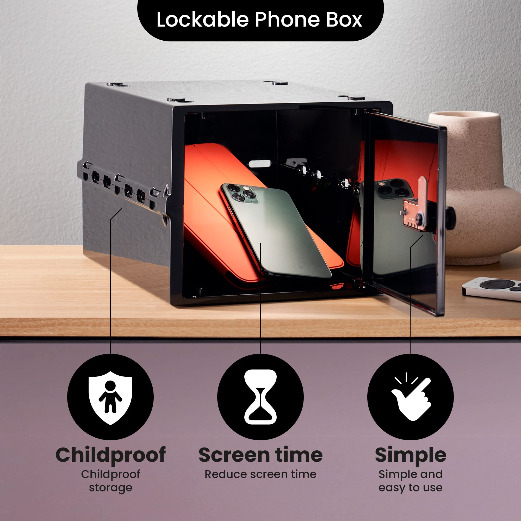 Lockabox One ideal for shared spaces like schools and care settings.