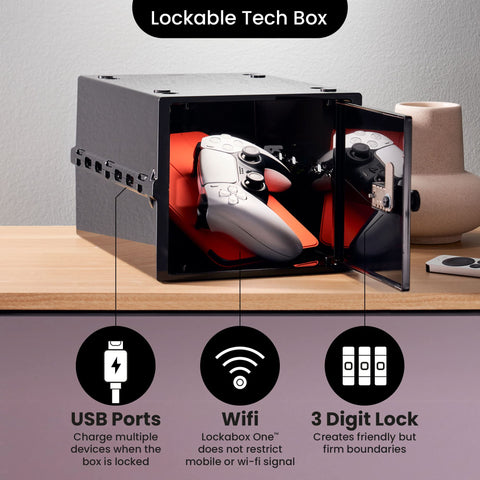 Lockabox One ready-to-use lock box ships pre-assembled for quick setup.