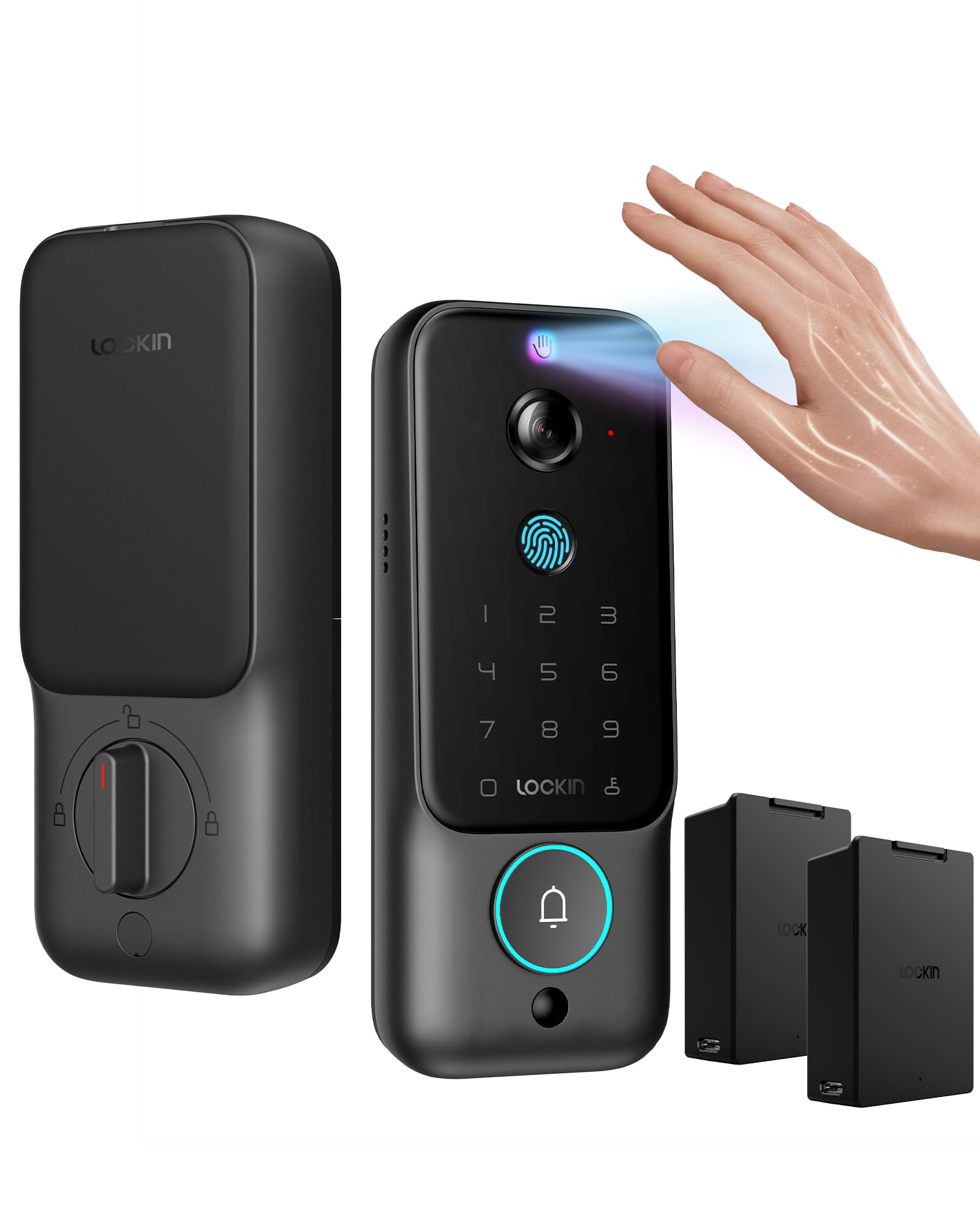 Lockin Veno Plus front door smart lock for convenient keyless access.