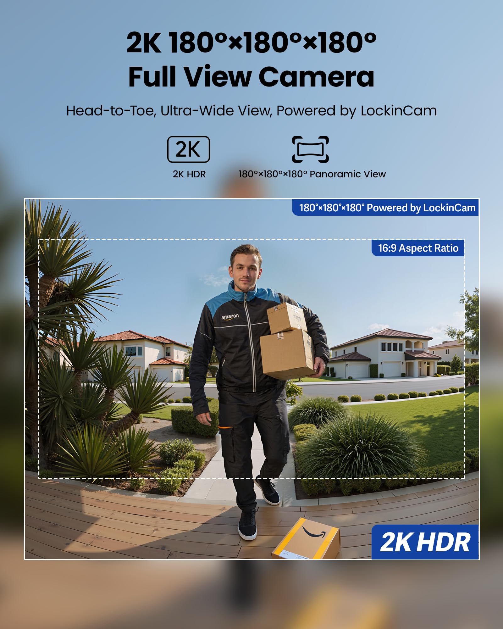 Lockin Veno Pro AI security core detects people and vehicles in real time.