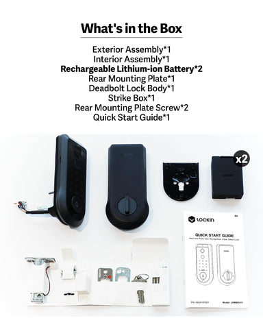 Lockin Veno Pro voice assistant compatibility enables hands‑free operation.