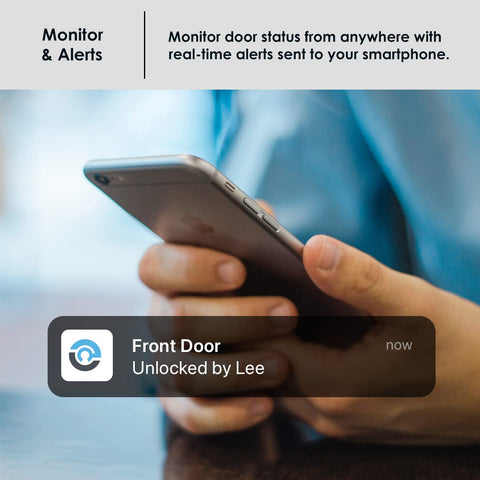 Lockly Access Touch Pro auto-lock feature adds convenience and security.