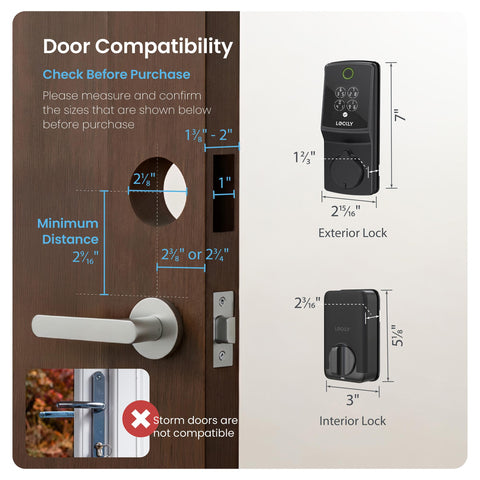 Lockly Secure Pro built-in Wi-Fi enables remote control