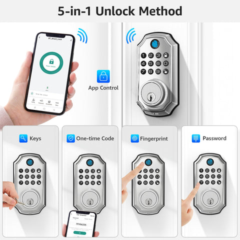 LOCK&SOLVER deadbolt with handle during installation demonstrates sturdy build