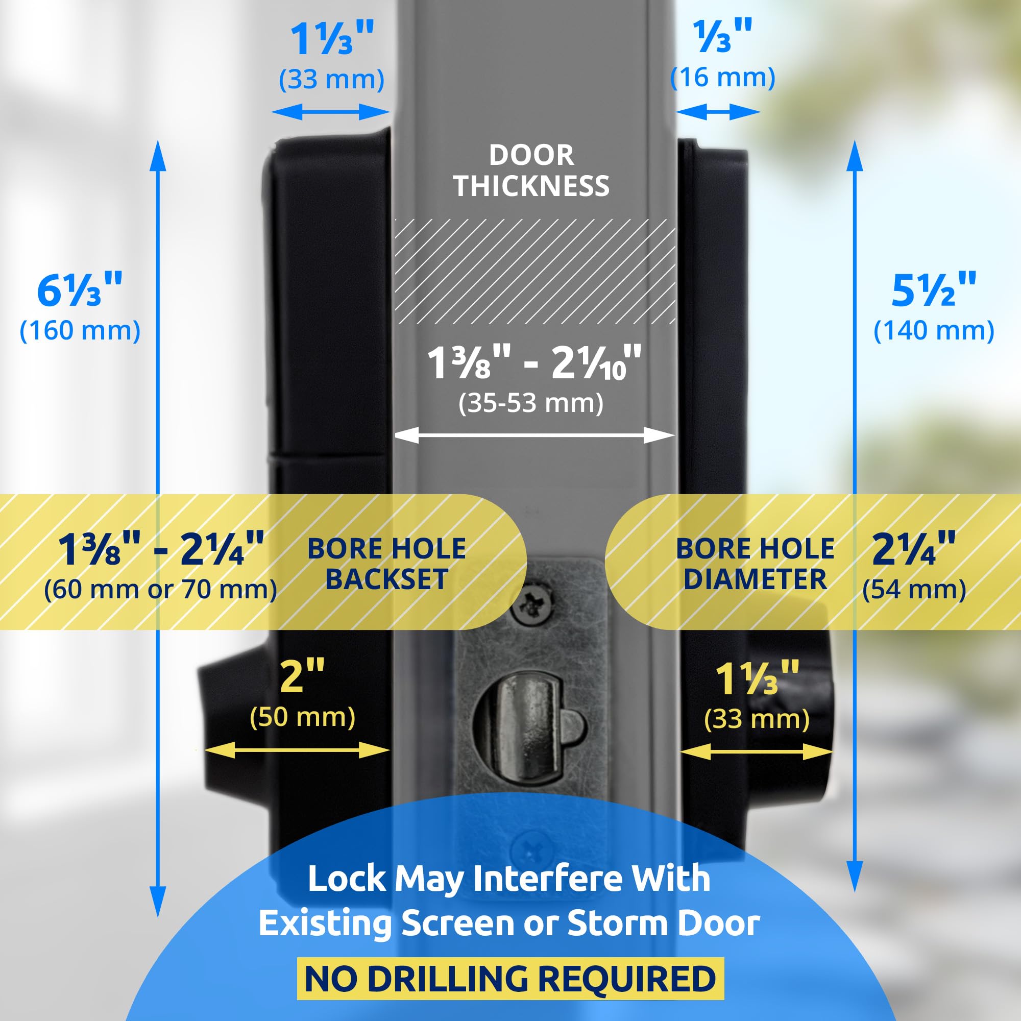 LockSTAR DIY installation guide with included tools