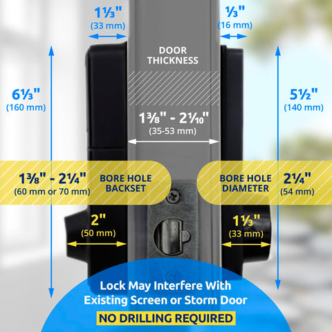 LockSTAR DIY installation guide with included tools