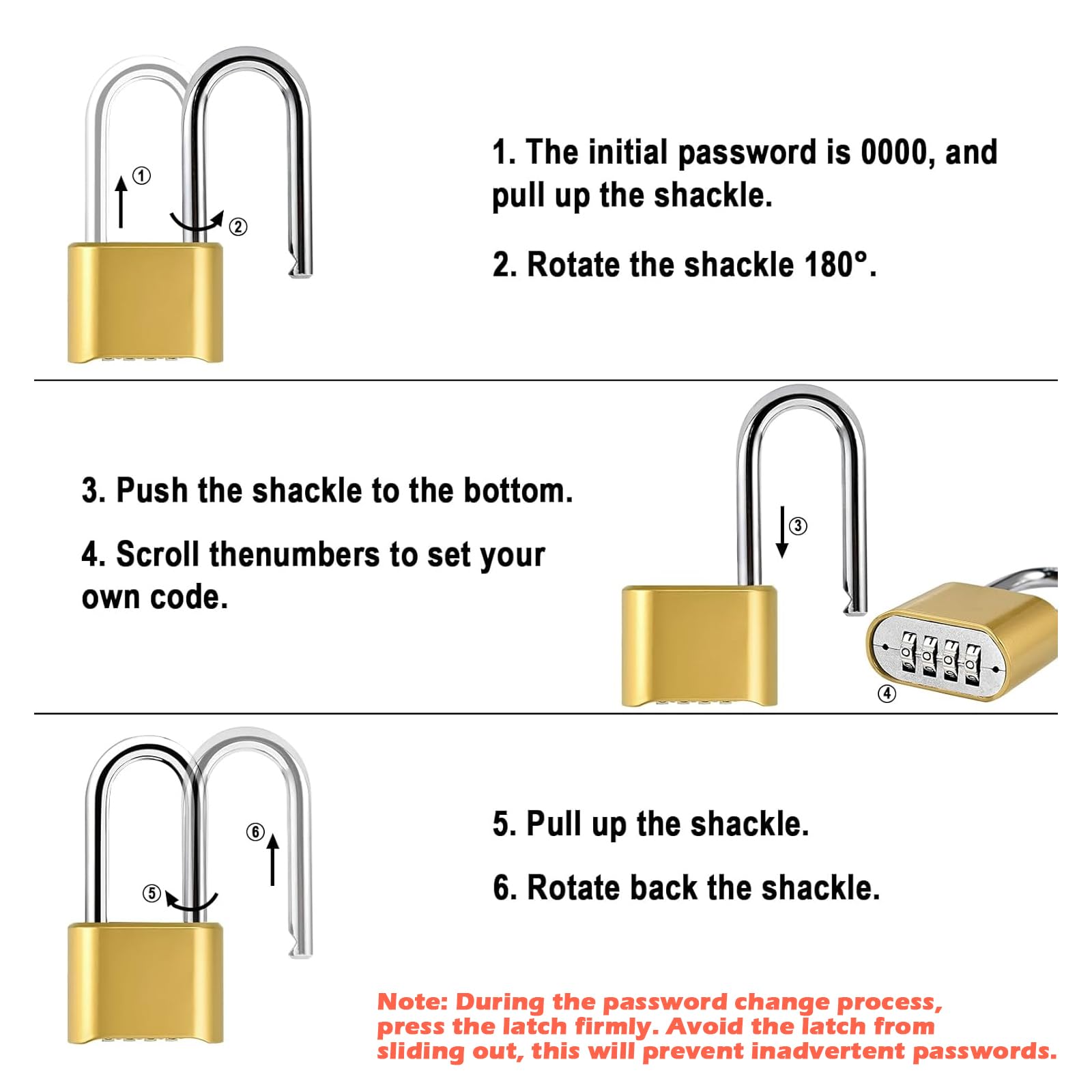 Lockwise outdoor gate lock on a fence shows rust resistance