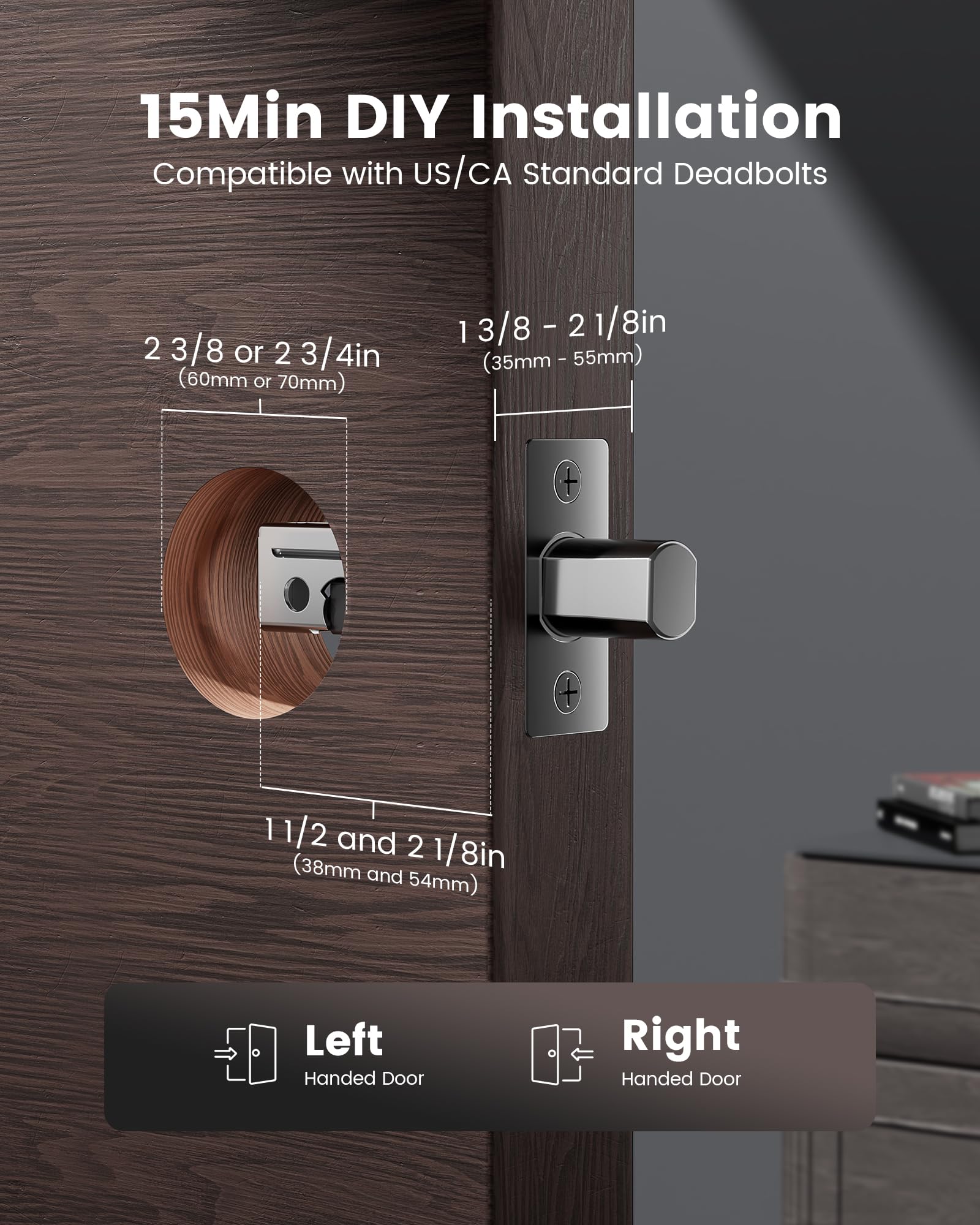 Lockzo 2K video wide-angle captures comprehensive porch view.