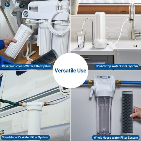 Locofiltr compatible with major brands in common housings.