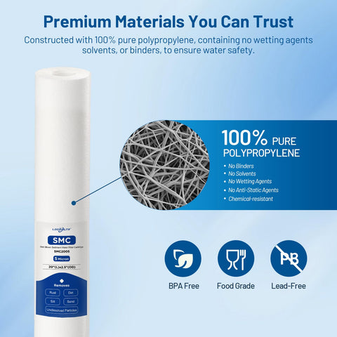 Locofiltr depth filtration capturing dirt and rust particles