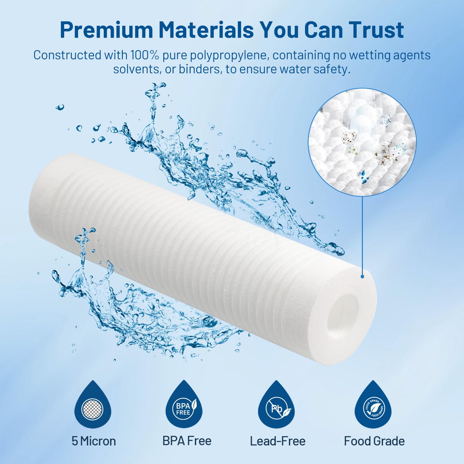 Locofiltr universal 10x2.5 filter fit demonstrates broad compatibility.