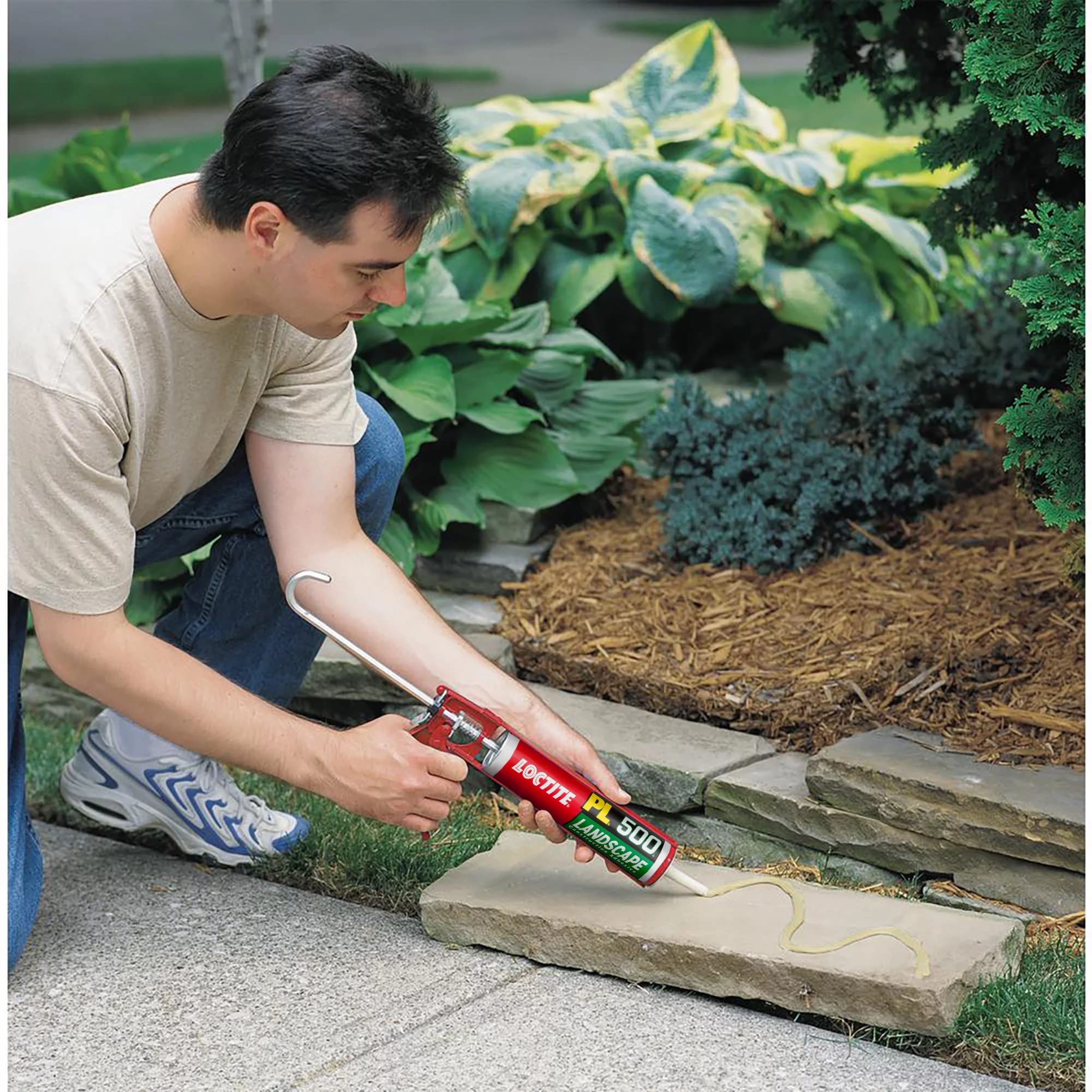 Loctite PL 500 cement paving stones adhesive for paving projects