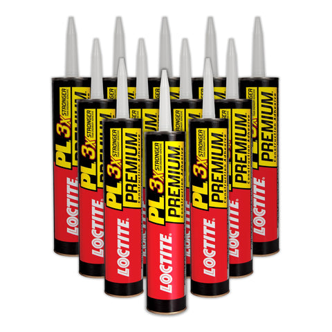 Loctite PL Premium adhesive cartridge ready for versatile bonding tasks