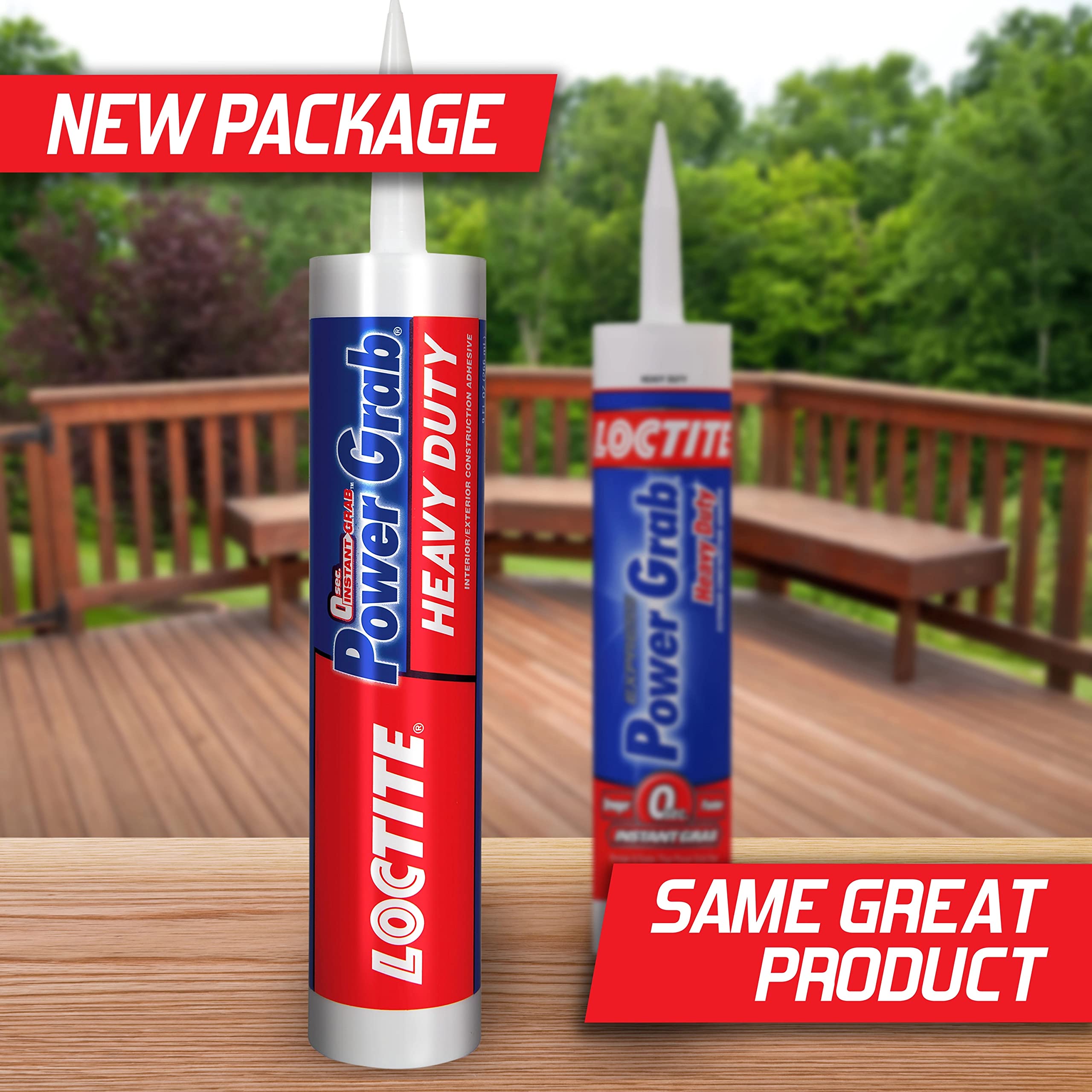 Loctite Power Grab Express is paintable for a seamless finish after cure