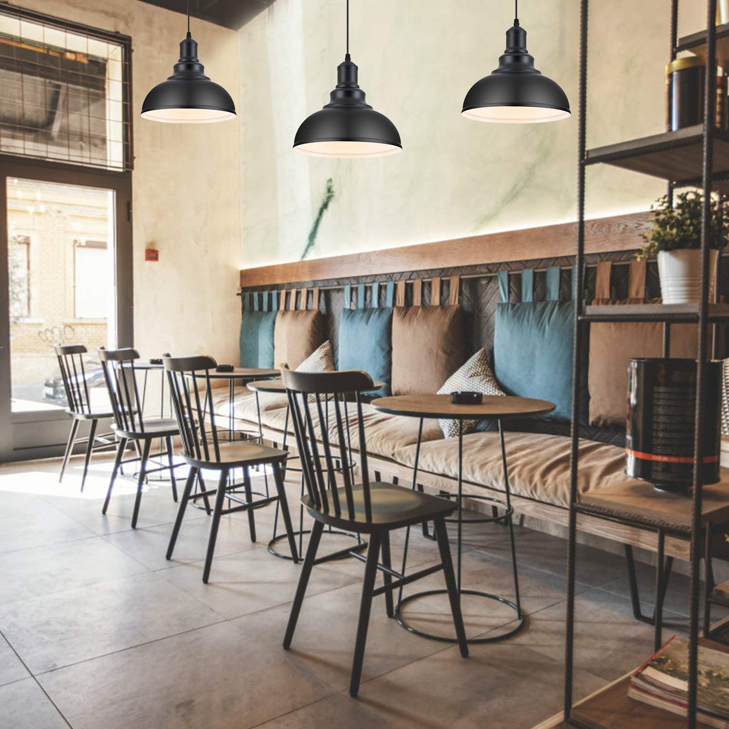 LOEHINLE living room industrial pendant adding style and warmth