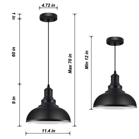 LOEHINLE vintage industrial ceiling fixture in a modern space