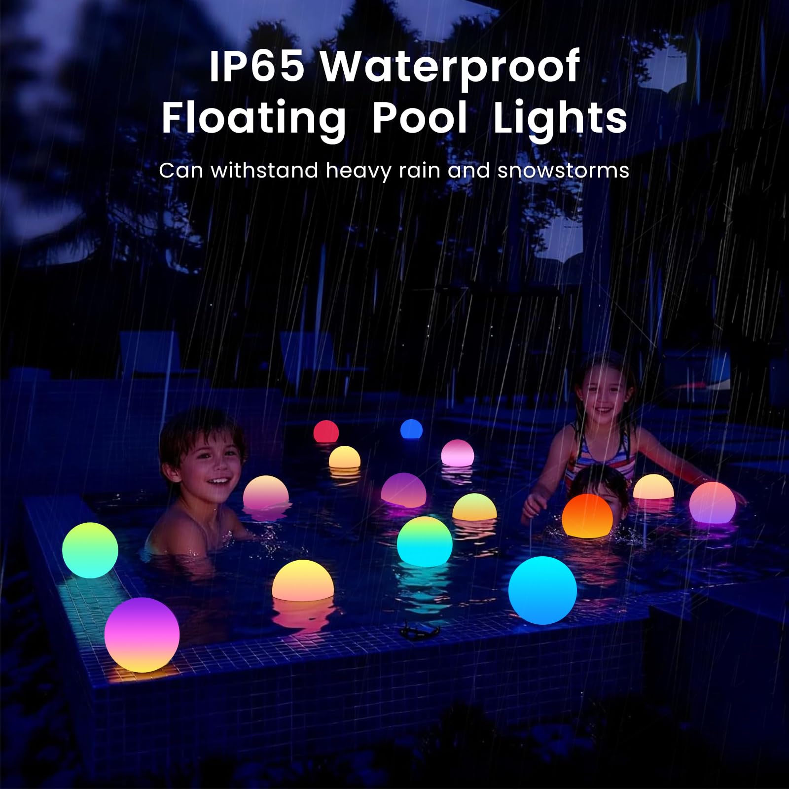 LOFTEK LED ball light made of durable PE material
