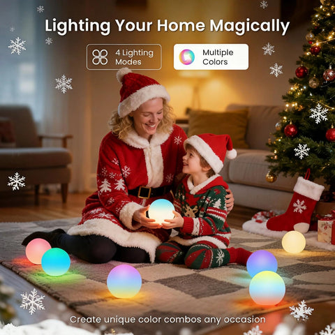 LOFTEK RGB ball light adds patio and garden ambience
