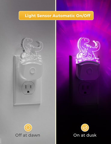LOHAS LED night light RGB mode offers dynamic color for play and mood.