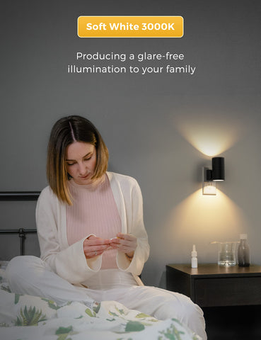 Lohas-LED glare-free illumination for late-night routines.