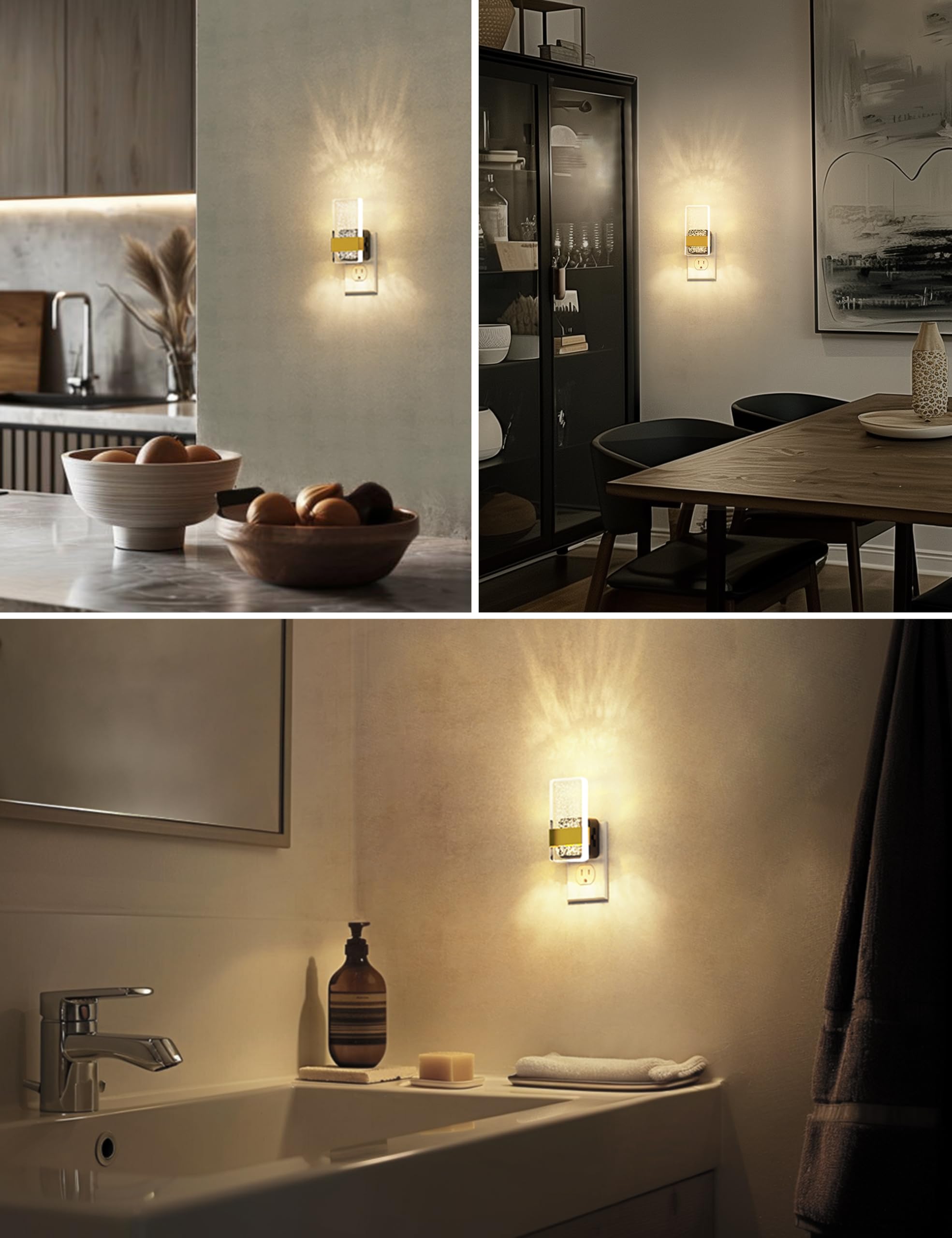 L LOHAS LED hallway and stairway night light for safe navigation