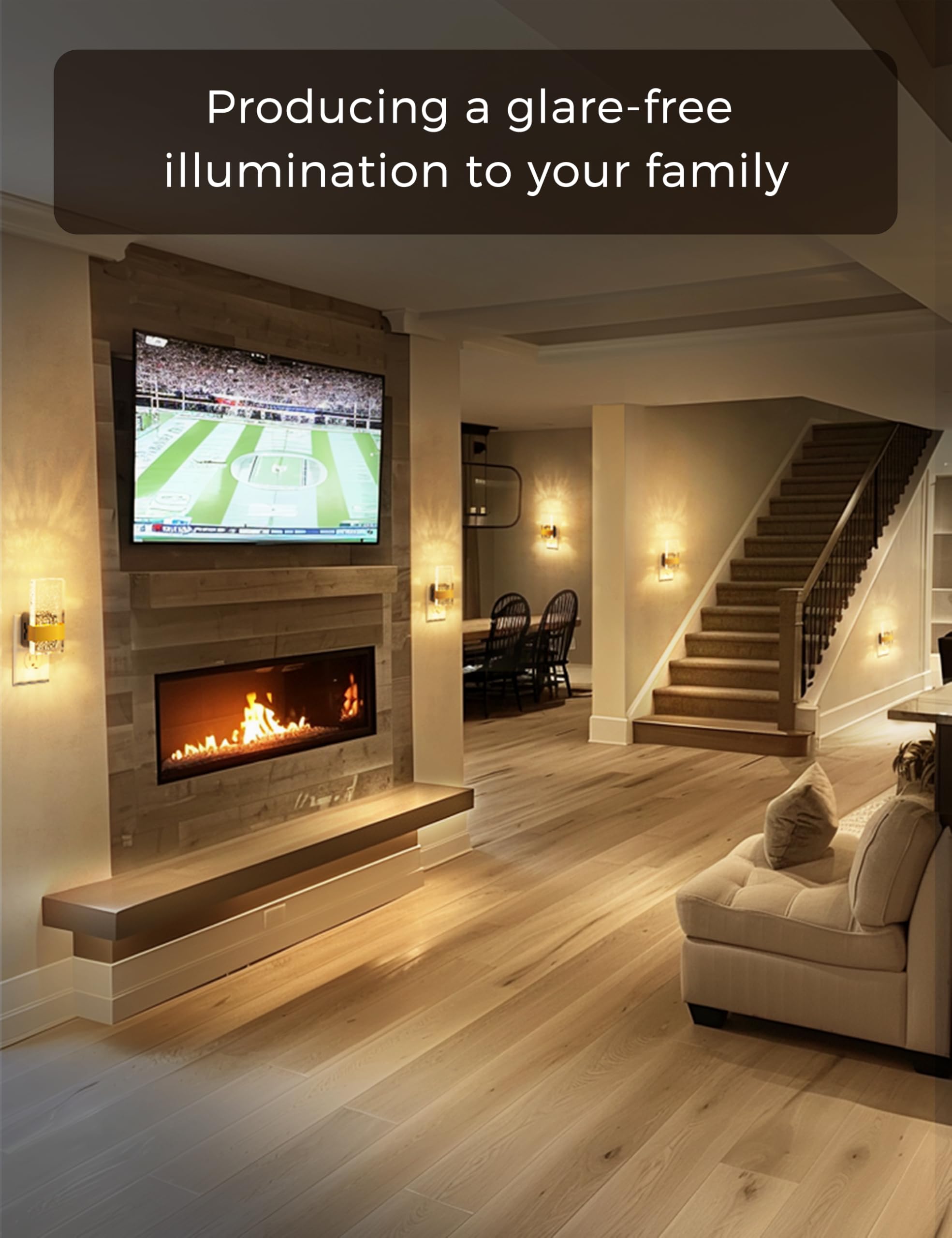 L LOHAS LED 3000K soft light night light for warm ambiance