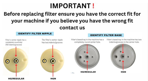 Loiesitarge clear markings guide orientation during installation.