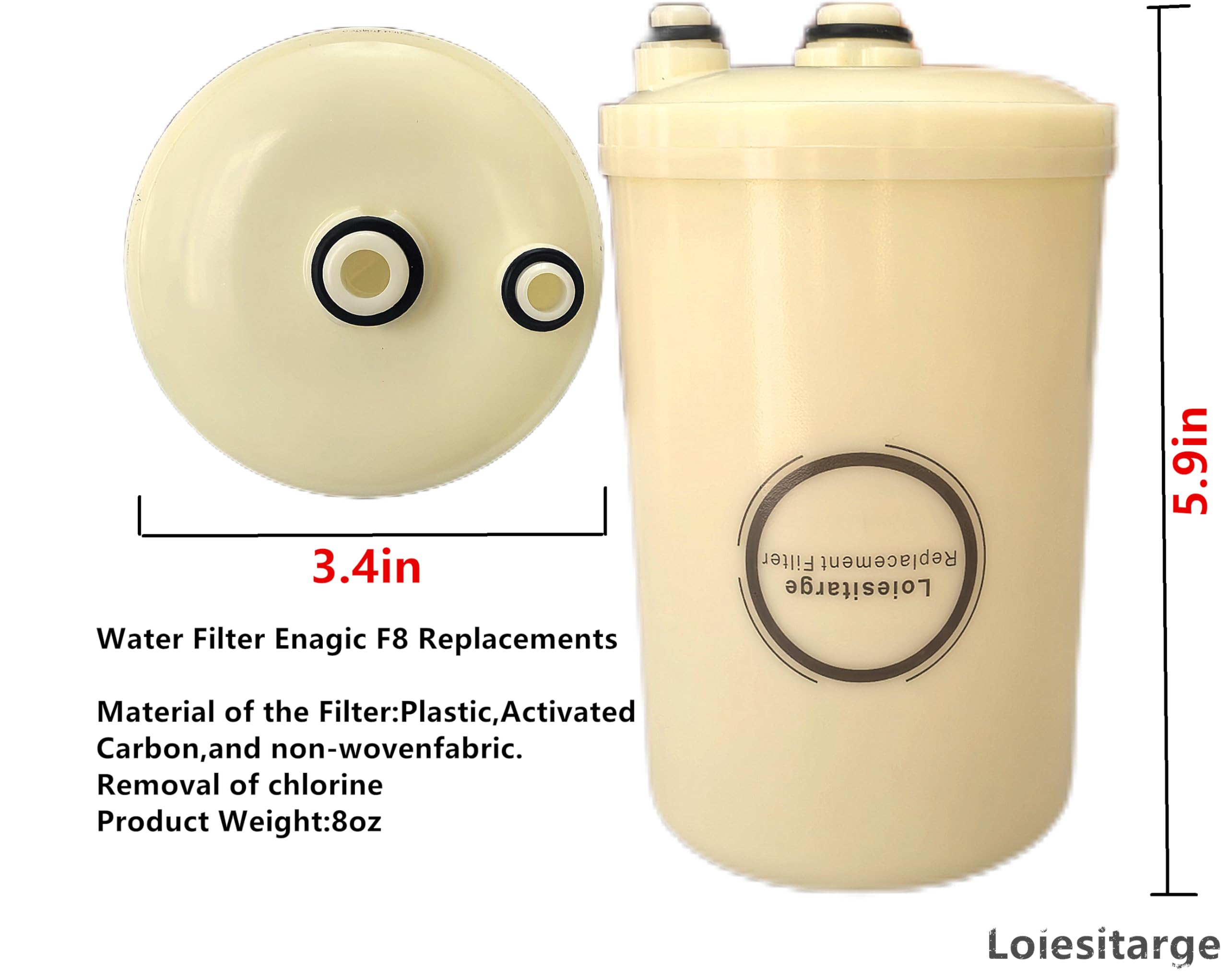 Loiesitarge robust filter media maintains consistent filtration performance.