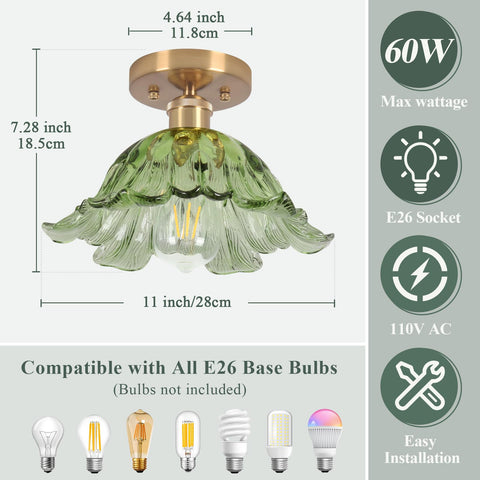 Loiogohot dining room light featuring glass shade for inviting meals.