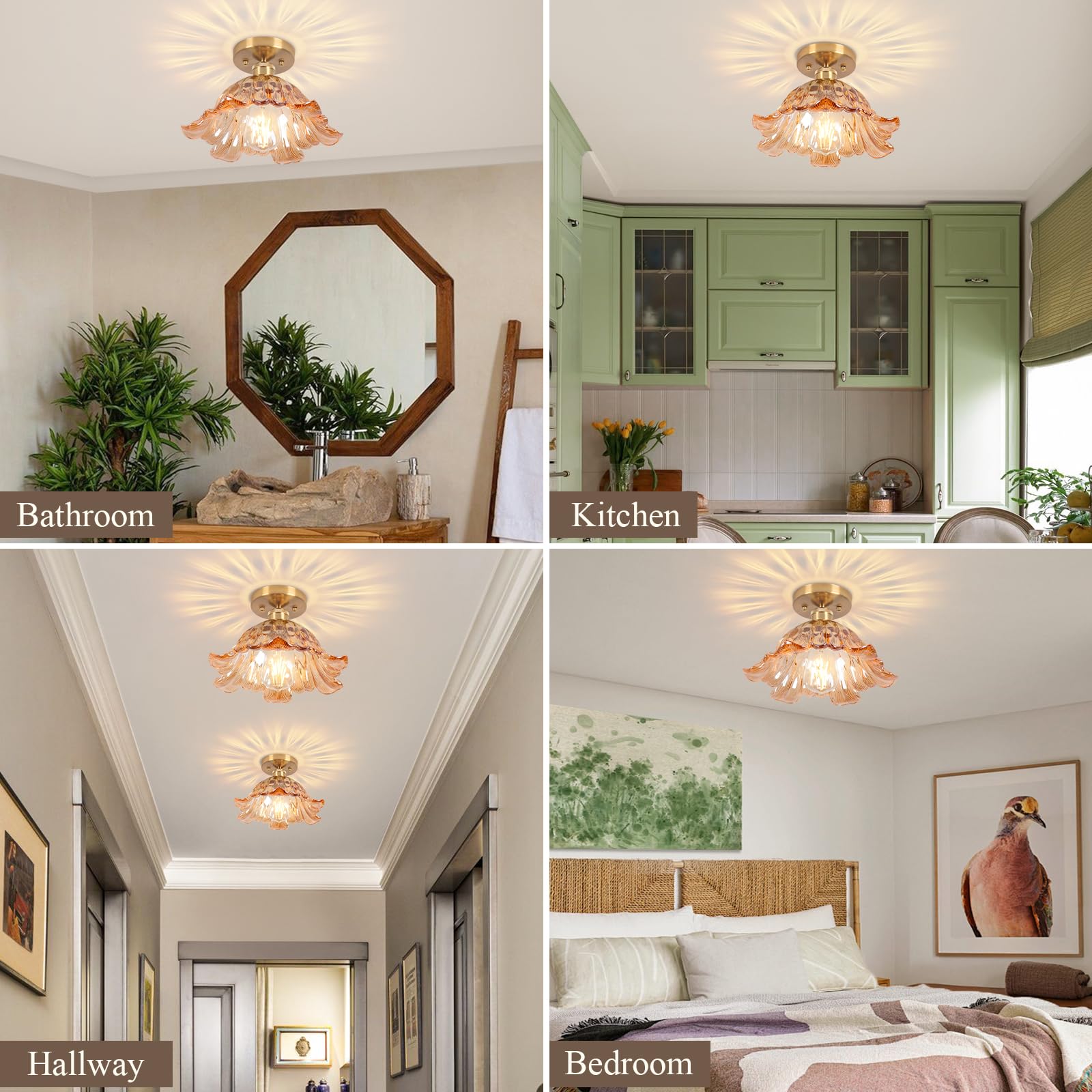 Loiogohot hallway light provides even distribution across corridors.