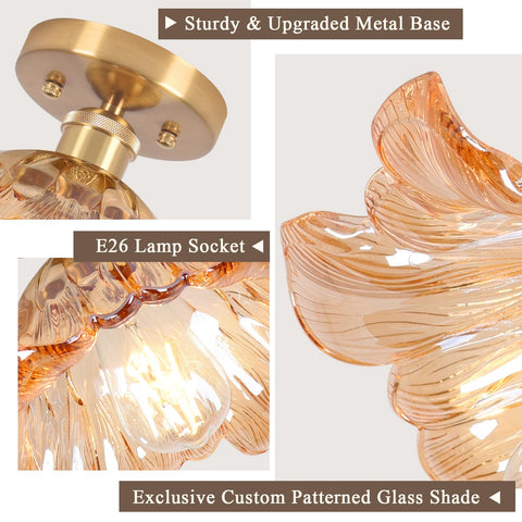 Loiogohot vintage ceiling light with green shade creates a charming focal point in entryways.