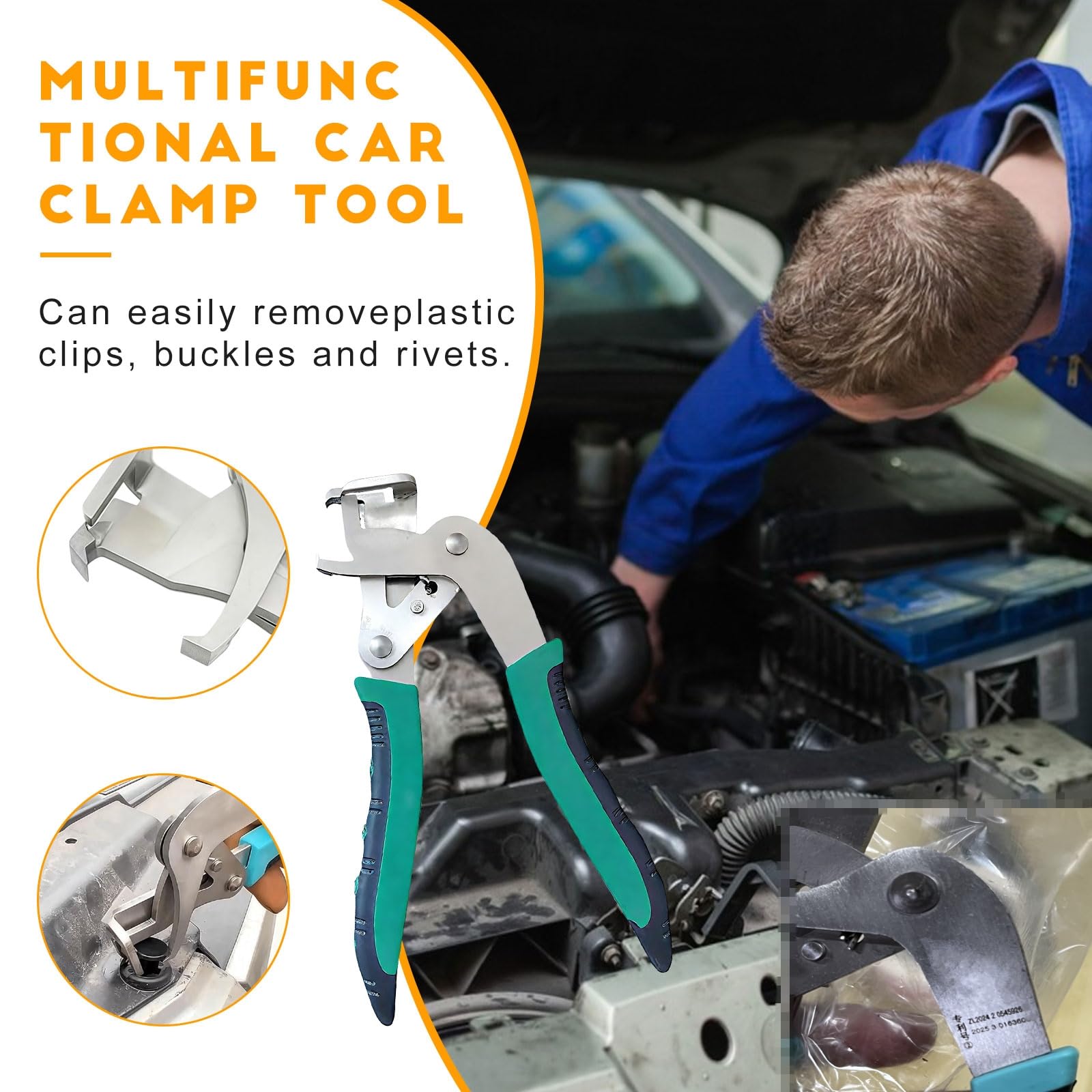 Loisdaro 60-degree disconnect pliers offer precise access in tight automotive spaces.