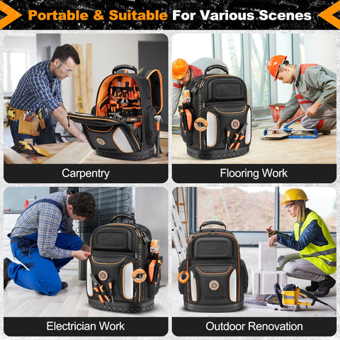 LOKASS ideal for electricians and HVAC techs on the move