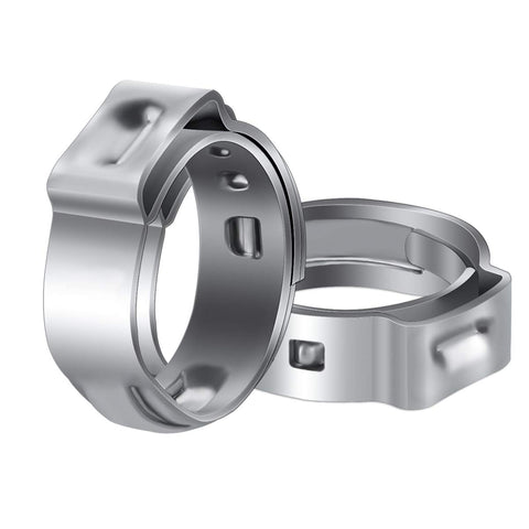 LOKMAN 50-pack 3/4 inch PEX cinch clamps for fast pipe connections