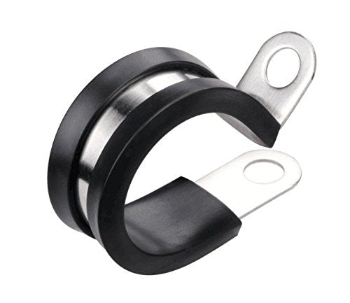LOKMAN cable clamp 7-8 inch stainless steel keeps cables secure in marine and automotive installs.