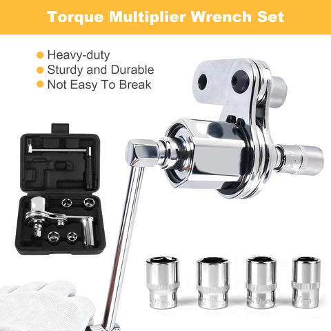 Loksun torque multiplier with anti-slip handle for secure grip during stubborn nut removal.
