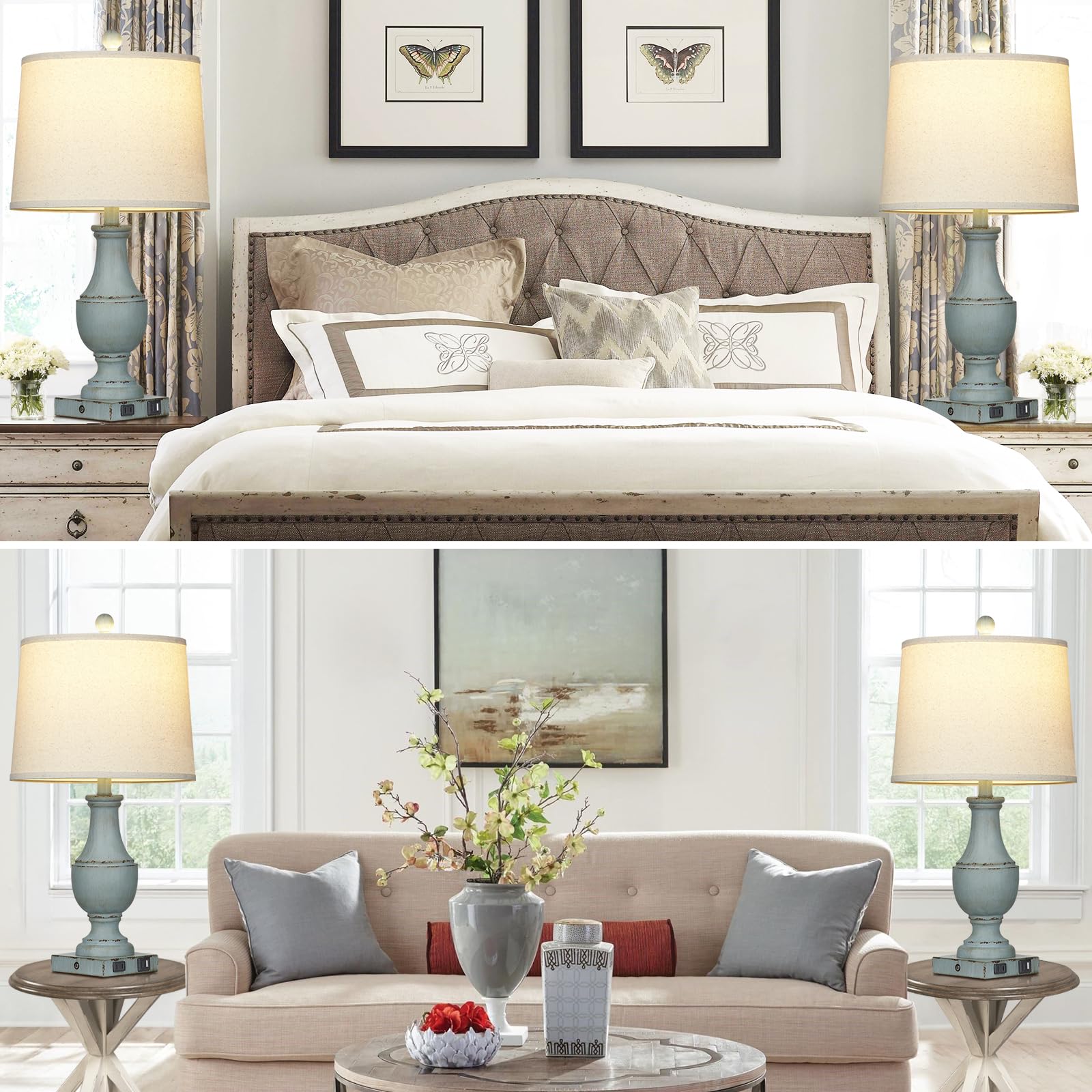 Lolokit versatile end-table decor ideas for living rooms or bedrooms.